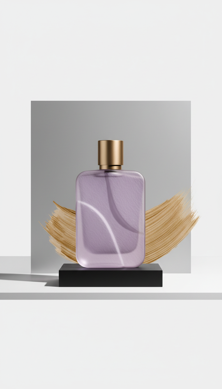 Slate lilac edition in minimalist glass